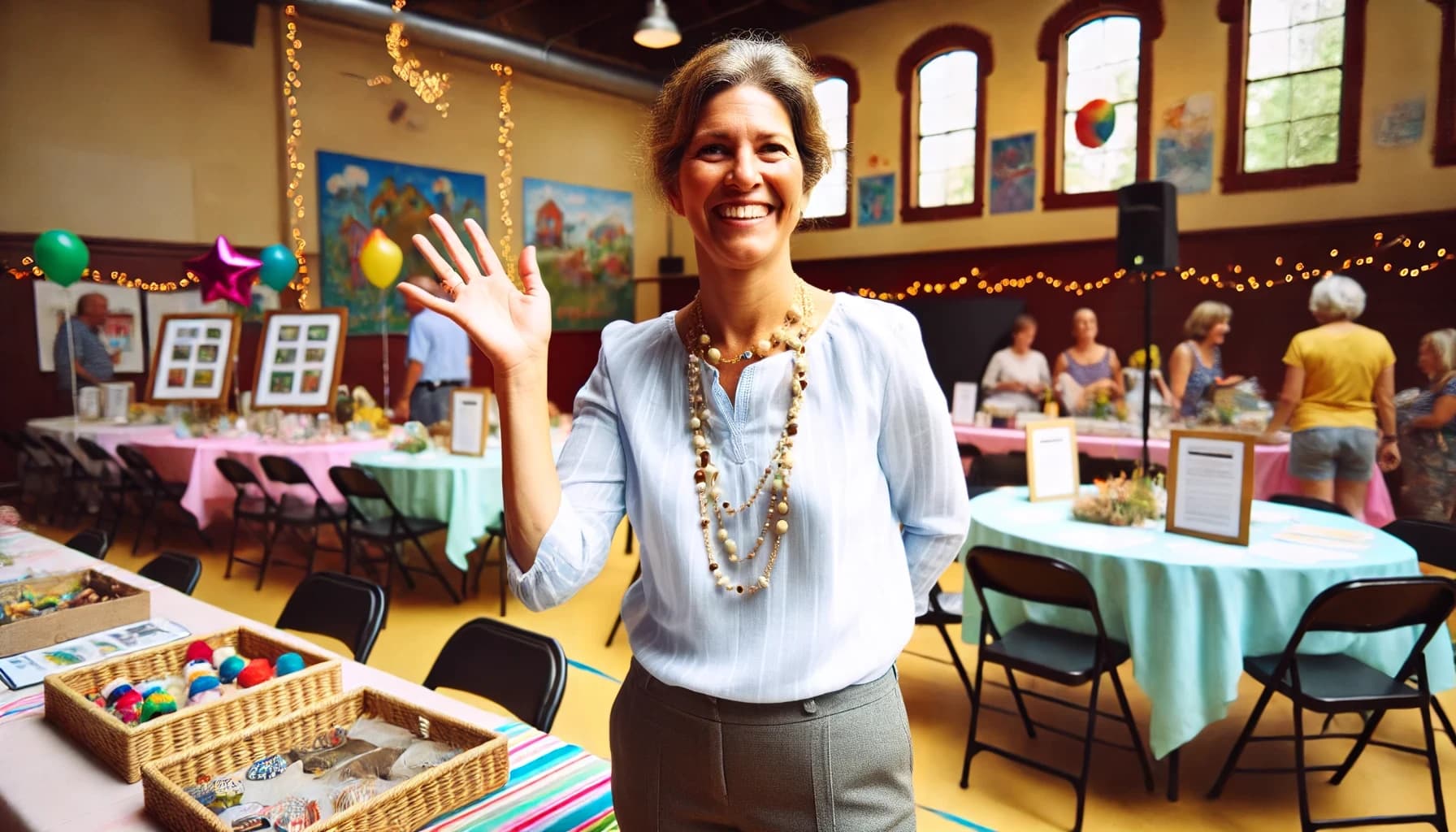 Event organizer using More Glitter!